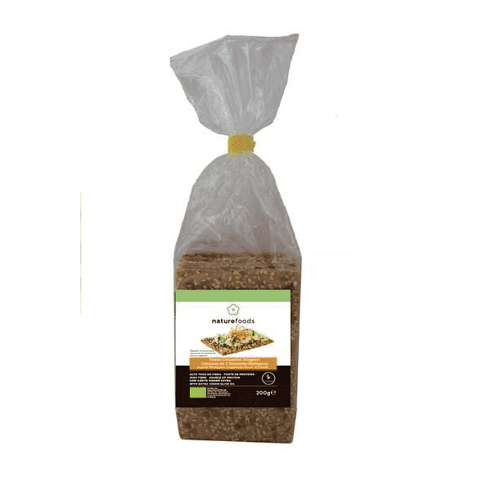 Tostas Clássicas 3 Sementes, fonte de proteína, com ingredientes biológicos