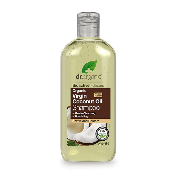 Champô Óleo de Coco Virgem, com ingredientes biológicos