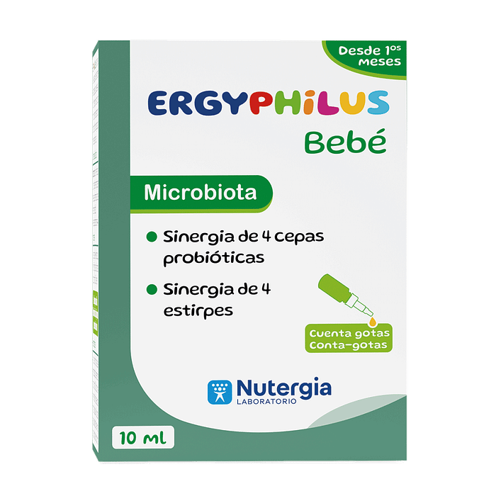Ergyphilus Bebé, suplemento alimentar para o sistema imunitário
