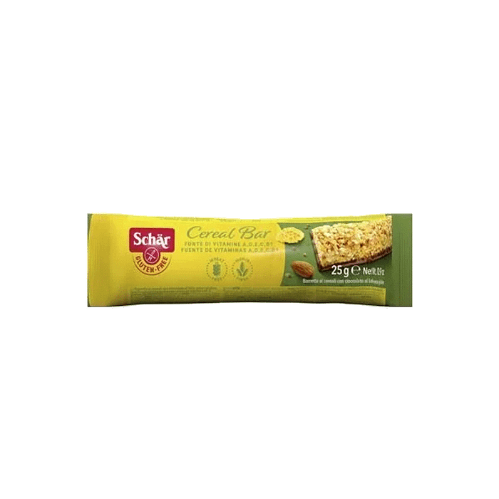 Barra de Cereais com Chocolate de Leite, sem glúten
