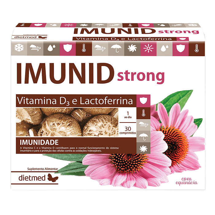 Imunid Strong, suplemento alimentar sem amido, sem soja