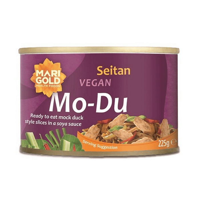 Mo-Du Seitan, adequado para vegans e vegetarianos
