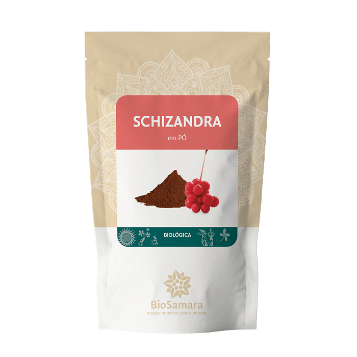 Schisandra em Pó, biológica