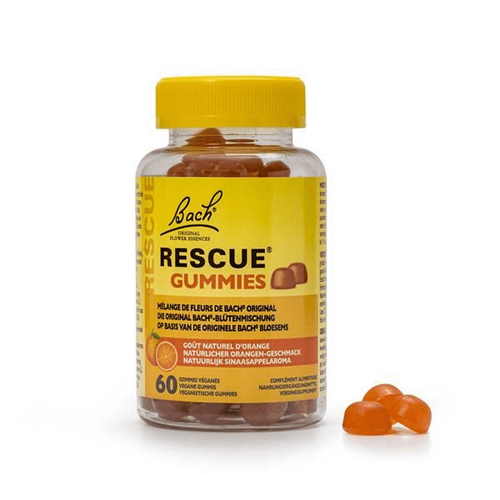 Rescue Gummies com sabor a laranja