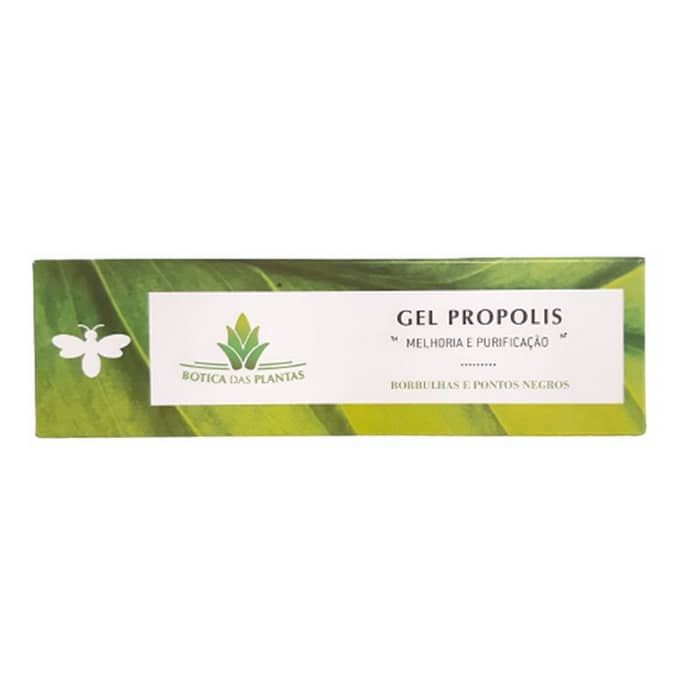 Gel de Própolis para Borbulhas, para o cuidado do rosto
