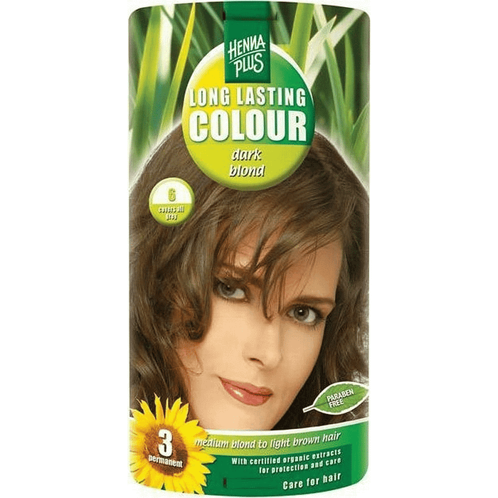 LL Colour 6 Dark Blond, coloração em creme