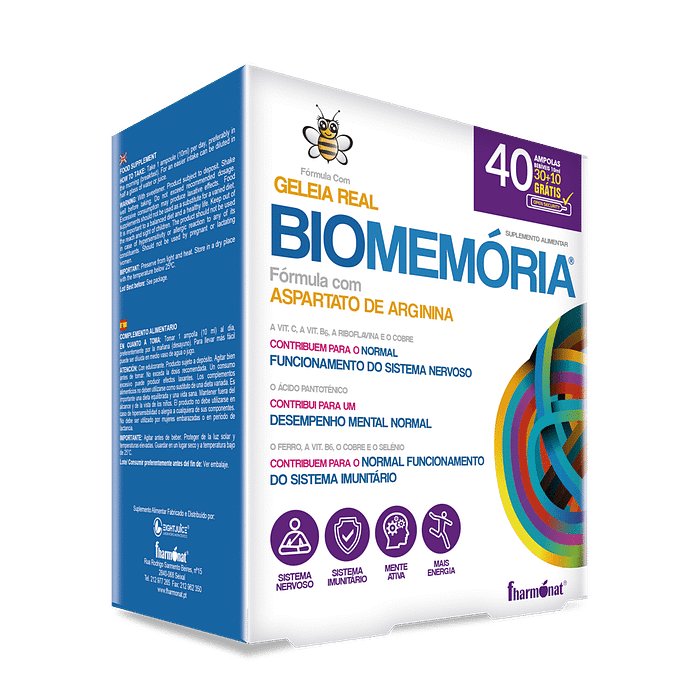Biomemória, suplemento alimentar