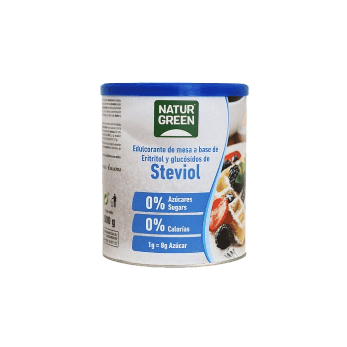 Steviol, sem glúten, sem lactose