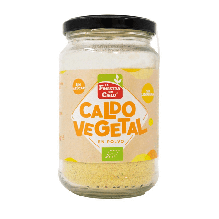 Caldo Vegetal em Pó com ingredientes de origem biológica