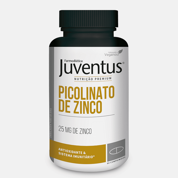 Picolinato de Zinco, suplemento alimentar vegan