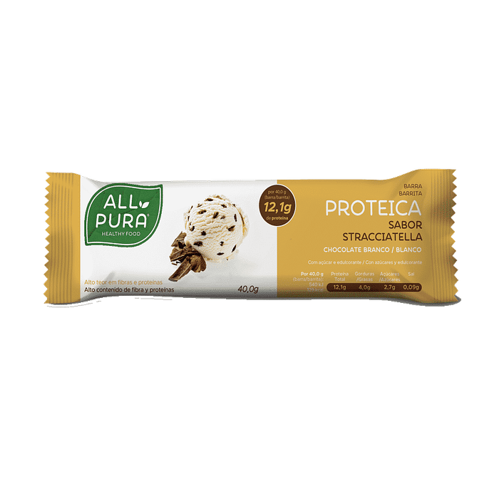 Barra Proteica Stracciatella