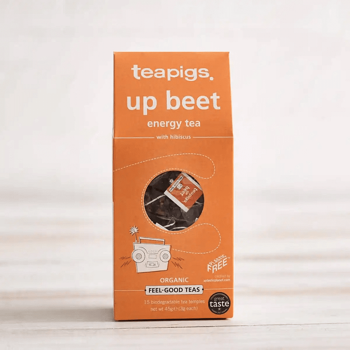 Infusão Up Beet com Hibisco, biológico