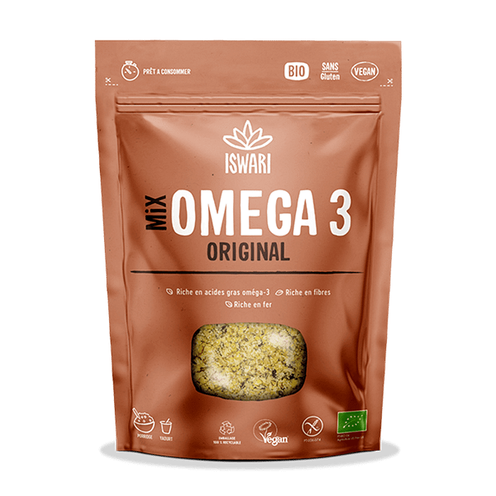 Mix Ómega-3 Original, com ingredientes biológicos