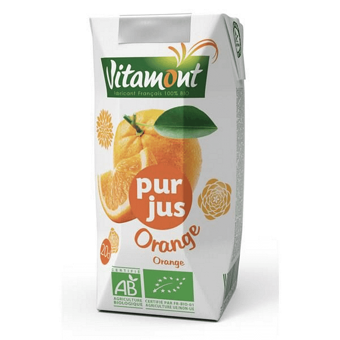 Sumo de Laranja Bio, biológico