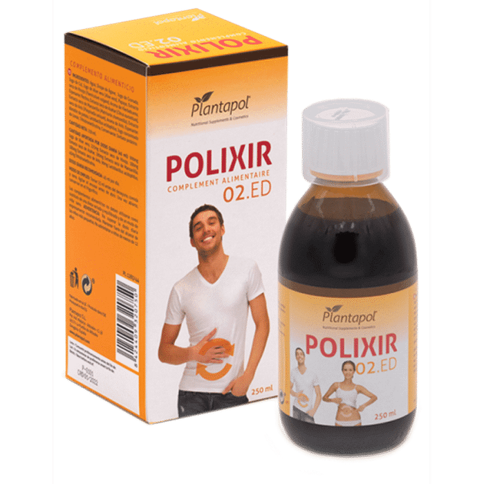 Polixir 02 ED Xarope Digestivo, suplemento alimentar