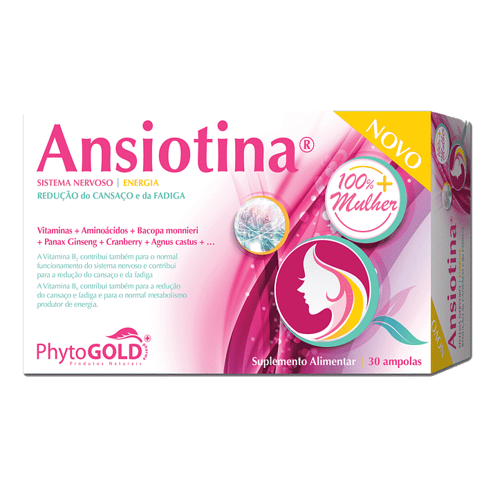 Ansiotina Mulher, suplemento alimentar