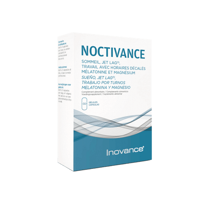 Noctivance, suplemento alimentar à base de aminoácidos, vitaminas e minerais, noz e melatonina