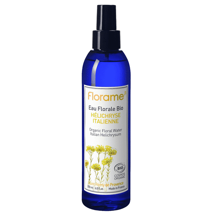 Água Floral de Helichysum, com ingredientes biológicos