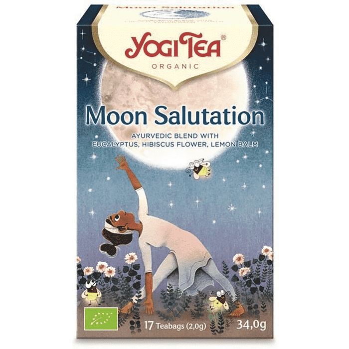 Infusão Moon Salutation, com ingredientes biológicos, vegan