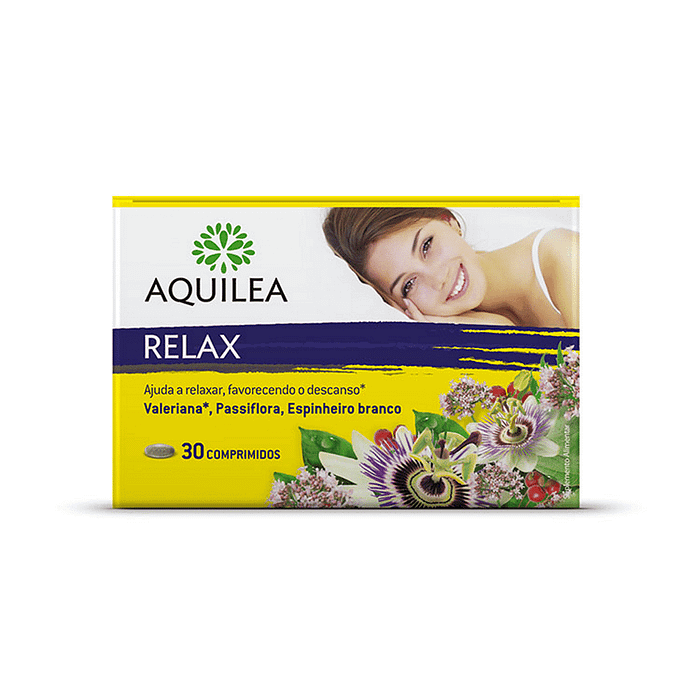 Aquilea Relax, suplemento alimentar para relaxamento e sono