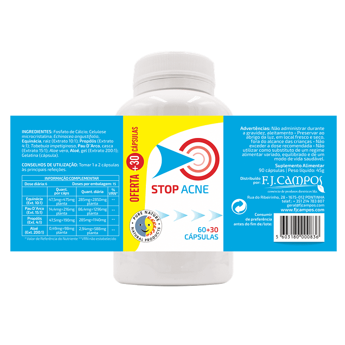 stop acne cápsulas