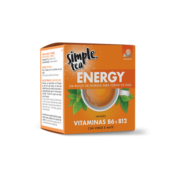 Simple Tea Energy 10 saquetas principal