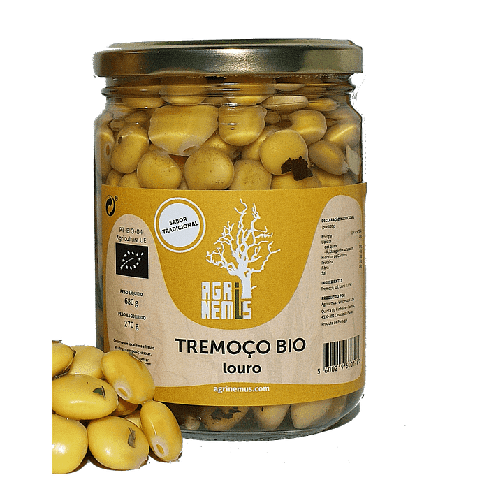 Tremoço Bio Louro, vegan