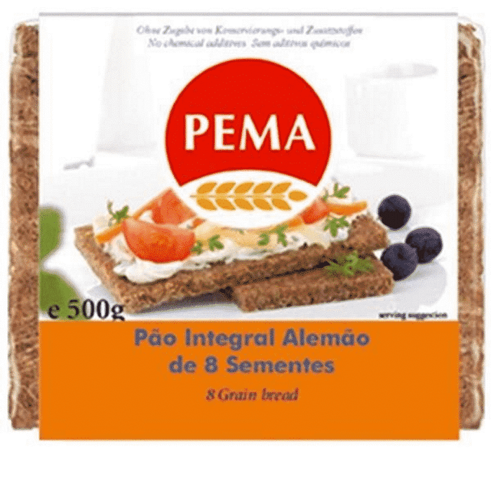 Pão Alemão Integral 8 Cereais