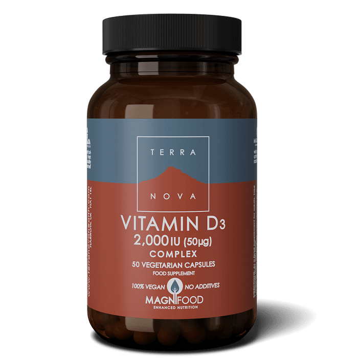 Suplemento VITAMIN-D3-2000iu-COMPLEX-50-wiz