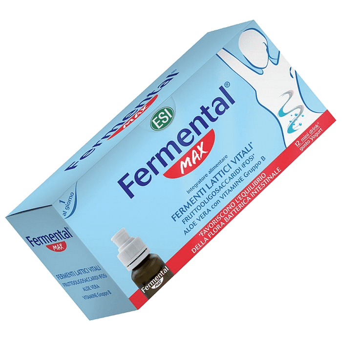 Fermental Max, suplemento alimentar sem glúten, vegetariano