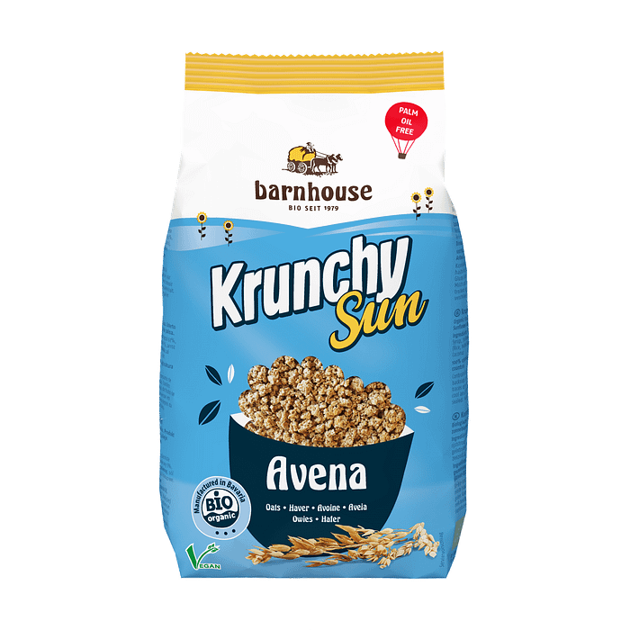 Krunchy Sun Aveia, biológico