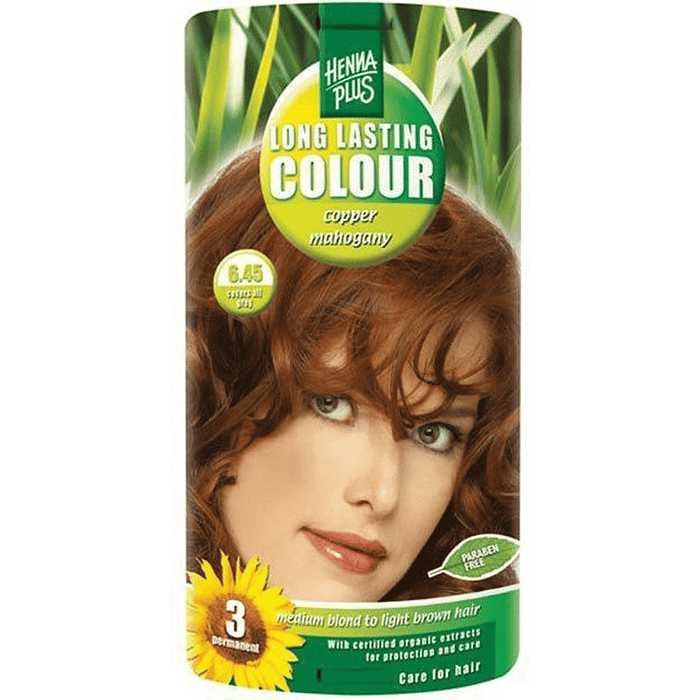 LL Colour 6.45 Copper Mahogany, coloração em creme
