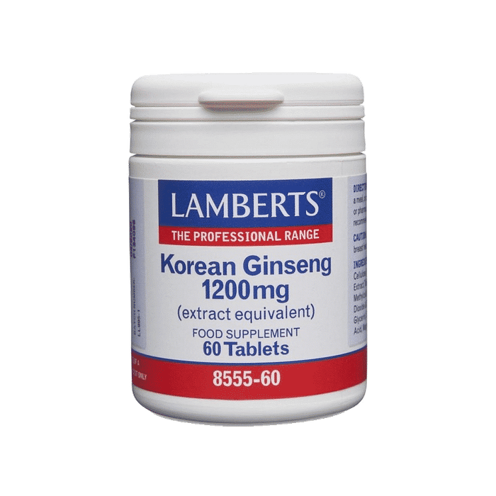 Ginseng Coreano 1200 mg, suplemento alimentar