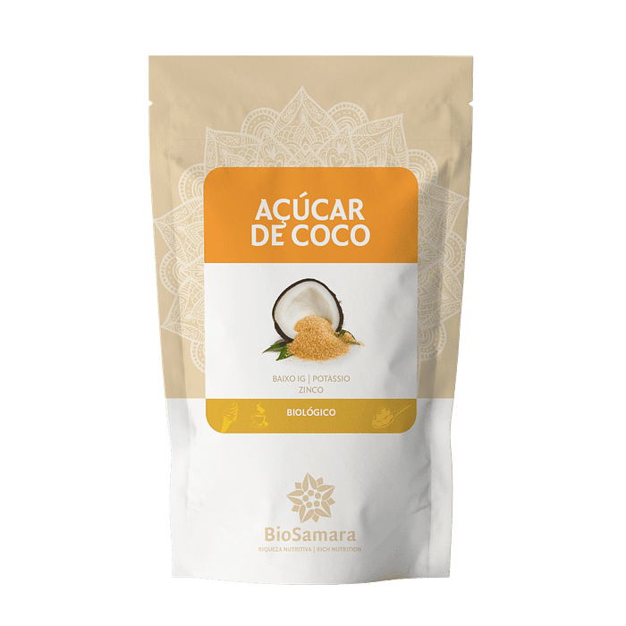 Açúcar de Coco, biológico