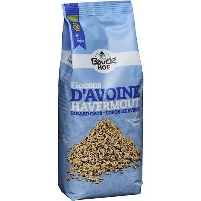 Flocos de Aveia Finos, biológicos, sem glúten, vegan