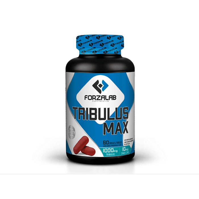 Tribulus Max, suplemento alimentar sem açúcar, sem glúten, sem lactose