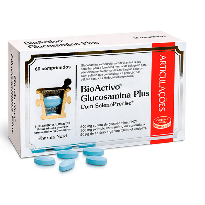 BioActico Glucosamina Plus, suplemento alimentar para as articulações