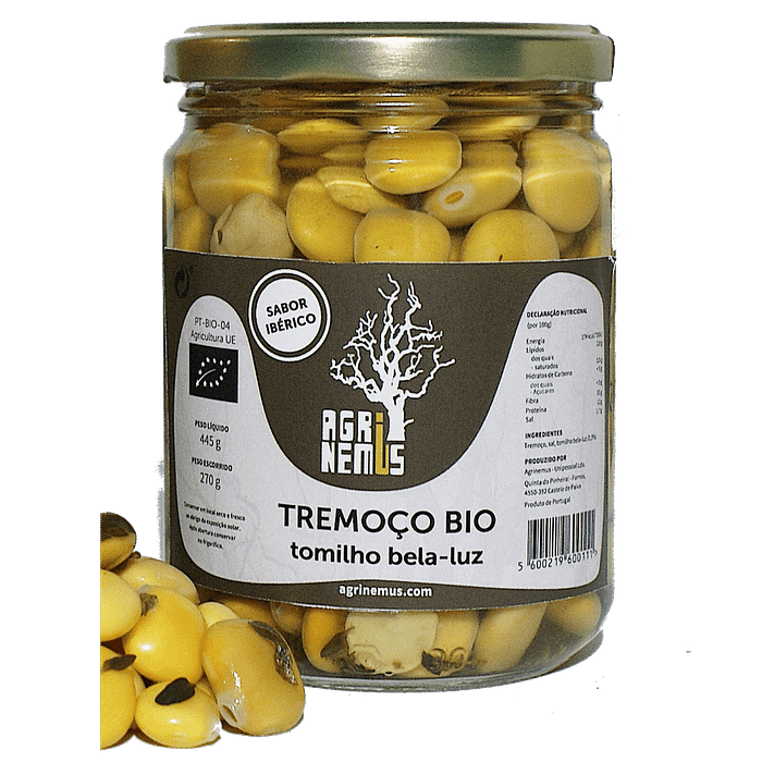 Tremoço Bio Tomilho, vegan