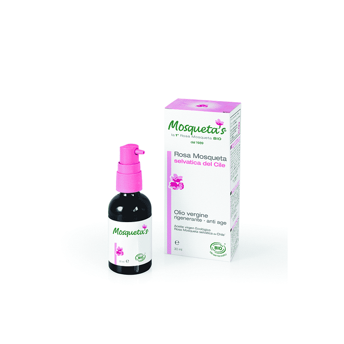 Óleo Rosa Mosqueta Extra Virgem, biológico