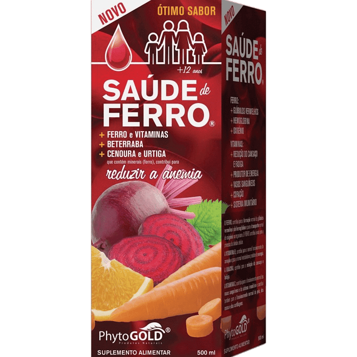 Saúde de Ferro, suplemento alimentar para o sistema imunitário