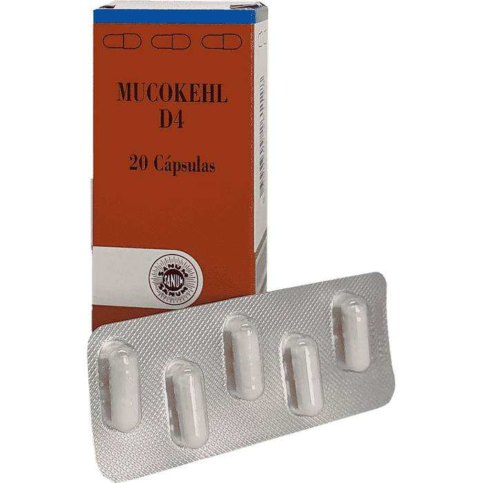 Mucokehl D4 Cápsulas, homeopatia