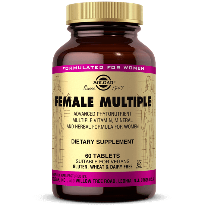 Suplemento solgar Formula avançada para mulheres 60 comprimidos