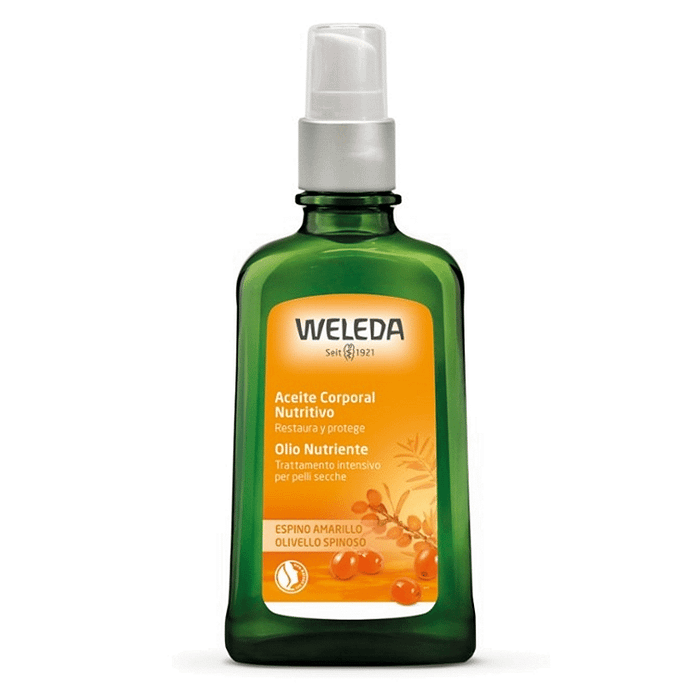 Óleo Corporal Nutritivo Espinheiro Amarelo, com ingredientes biológicos