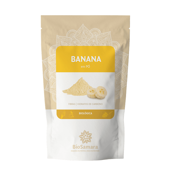 Banana em Pó, biológico