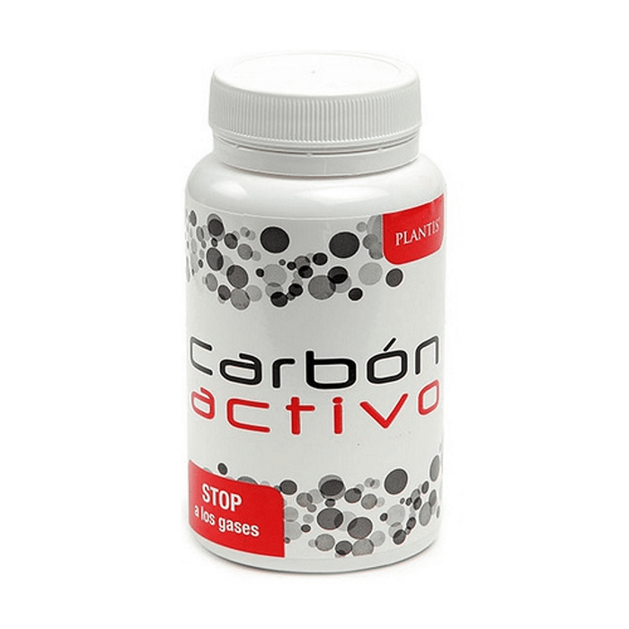 Carvão Vegetal Ativo com Anis e Menta, suplemento alimentar sem glúten e sem lactose