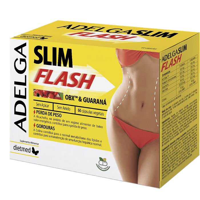 Adelgaslim Flash, sem glúten, sem lactose