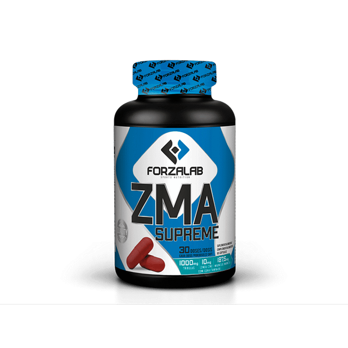 ZMA Supreme, suplemento alimentar sem açúcar, sem glúten, sem lactose