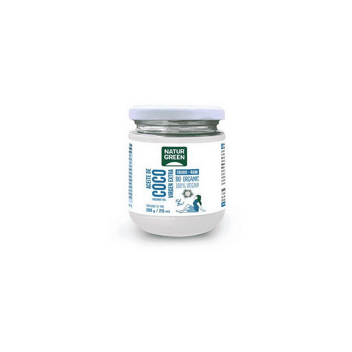 Óleo de Coco Virgem, biológico, sem açúcar, vegan