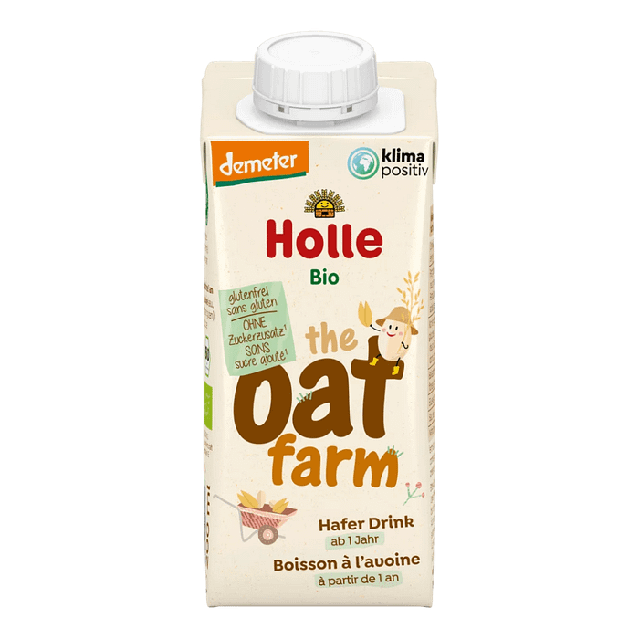 Bebida de Aveia Sem Glúten, com ingredientes biológicos, sem lactose, vegan e vegetariano
