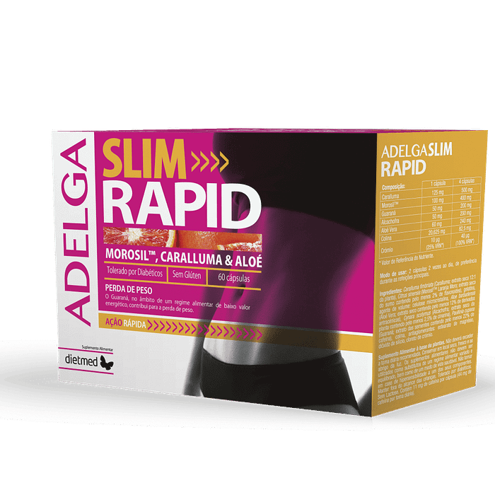 Adelgaslim Rapid, suplemento alimentar sem glúten